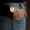 LEFF amsterdam - T40 - Horloge - Leer - Goud/Zwart - Ø 40mm