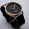 LEFF amsterdam - T40 - Horloge - Leer - Goud/Zwart - Ø 40mm