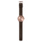 LEFF amsterdam - T40 - Horloge - Leer - Rosé/Bruin - Ø 40mm