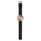 LEFF amsterdam - T40 - Horloge - Leer - Rosé/Zwart - Ø 40mm