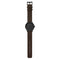 LEFF amsterdam - T40 - Horloge - Leer - Staal/Bruin - Ø 40mm