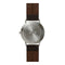 LEFF amsterdam - T40 - Horloge - Leer - Staal/Bruin - Ø 40mm