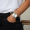 LEFF amsterdam - T40 - Horloge - Leer - Staal/Bruin - Ø 40mm