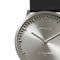 LEFF amsterdam - T40 - Horloge - Leer - Staal/Zwart - Ø 40mm