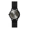 LEFF amsterdam - T40 - Horloge - Leer - Staal/Zwart - Ø 40mm