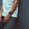 LEFF amsterdam - T40 - Horloge - Leer - Staal/Zwart - Ø 40mm