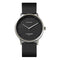 LEFF amsterdam - T40 - Horloge - Leer - Steel/Zwart - Ø 40mm