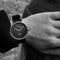 LEFF amsterdam - T40 - Horloge - Leer - Steel/Zwart - Ø 40mm