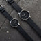 LEFF amsterdam - T40 - Horloge - Leer - Steel/Zwart - Ø 40mm
