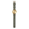 LEFF amsterdam - T40 - Horloge - Nylon - Goud/Grijs - Ø 40mm