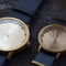 LEFF amsterdam - T40 - Horloge - Nylon - Goud/Grijs - Ø 40mm