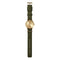 LEFF amsterdam - T40 - Horloge - Nylon - Goud/Groen - Ø 40mm
