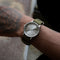 LEFF amsterdam - T40 - Horloge - Nylon - Staal/Groen - Ø 40mm