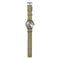 LEFF amsterdam - T40 - Horloge - Nylon - Staal/Zandkleurig - Ø 40mm