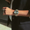 LEFF amsterdam - T40 - Horloge - Nylon - Staal/Zandkleurig - Ø 40mm