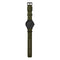 LEFF amsterdam - T40 - Horloge - Nylon - Zwart/Groen - Ø 40mm
