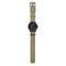 LEFF amsterdam - T40 - Horloge - Nylon - Zwart/Zandkleurig - Ø 40mm