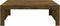 vidaXL - Salontafel - 100x100x35 - cm - bewerkt - hout - gerookt - eikenkleurig