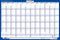 Legamaster - jaarplanner 2025, ft 60 x 90 cm, gelamineerd karton, opgerold, met 3 extra kolommen