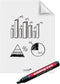 Legamaster Magic-Chart flipchart folie 60x80cm