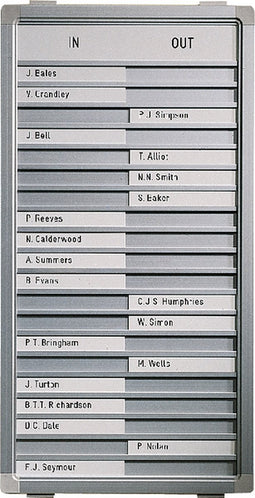 Legamaster PROFESSIONAL aan-afwezigheidsbord 54x26cm