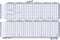 Legamaster - Projectplanner 2025 lm 90x60cm hor gelamineerd | 5 stuks