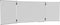 Legamaster UNITE PLUS conference unit 100x150cm (uitgeklapt 100x300cm)