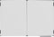 Legamaster UNITE PLUS conference unit 90x120cm (uitgeklapt 90x240cm)