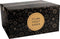 Lege Kerstpakketdoos Vuurwerk zwart 450 x 350 x 230 mm - pak met 10 dozen | kerstdoos