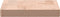vidaXL - Wandschap - 40x20x2,5 - cm - massief - beukenhout