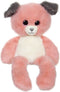 Leggies hondenknuffel - GIPSY TOYS - roze en grijs, 48 cm