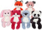 Leggies Kat Knuffel - GIPSY TOYS - Framboos, 48 cm