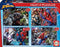 Leggpuzzel - 4 puzzels met variërend aantal stukjes - Spiderman - Educa puzzel