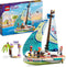 LEGO 41716 Friends Stephanies zeilavontuur, Speelset met Boot, Minipoppetjes en Accessoires, Leuk cadeau voor Meisjes en Jongens vanaf 7 Jaar