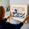 LEGO Art Hokusai – De grote golf, 3D Wanddecoratie Knutselpakket voor Volwassenen - 31208