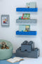 Lego - Boekenplank - Polypropyleen - Blauw -