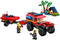 LEGO City 4x4 brandweerauto met reddingsboot - 60412