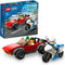 LEGO City Achtervolging auto op politiemotor Set - 60392