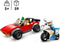 LEGO City Achtervolging auto op politiemotor Set - 60392