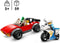 LEGO City Achtervolging auto op politiemotor Set - 60392