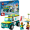 LEGO City Ambulance en snowboarder - 60403