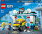 LEGO City Autowasserette Set met Speelgoed Auto - 60362