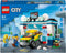 LEGO City Autowasserette Set met Speelgoed Auto - 60362