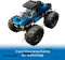LEGO City Blauwe monstertruck - 60402