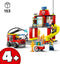 LEGO City De Brandweerkazerne en de Brandweerwagen Set - 60375