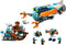 LEGO City Duikboot voor Diepzeeonderzoek Onderwater Set - 60379