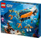 LEGO City Duikboot voor Diepzeeonderzoek Onderwater Set - 60379