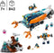 LEGO City Duikboot voor Diepzeeonderzoek Onderwater Set - 60379