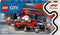 LEGO City F1 pitstop en pitcrew met Ferrari auto - 60443
