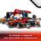 LEGO City F1 pitstop en pitcrew met Ferrari auto - 60443